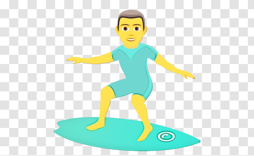 Cartoon Sports Equipment Yellow Character Transparent PNG