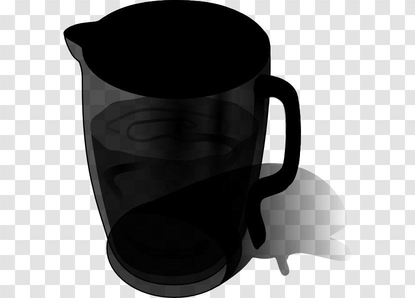 Coffee Cup Mug M Kettle - Black Transparent PNG