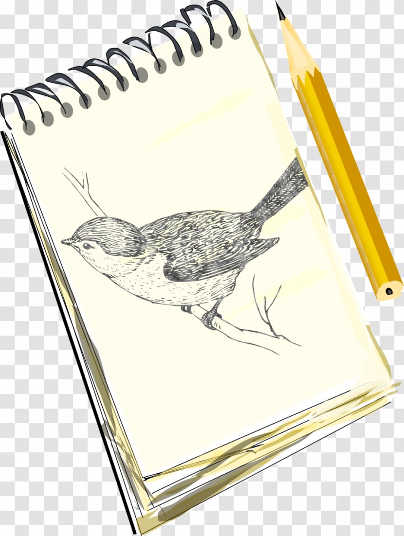 Drawing Sketchbook Pencil Sketch - Animation - Enlarged Transparent PNG