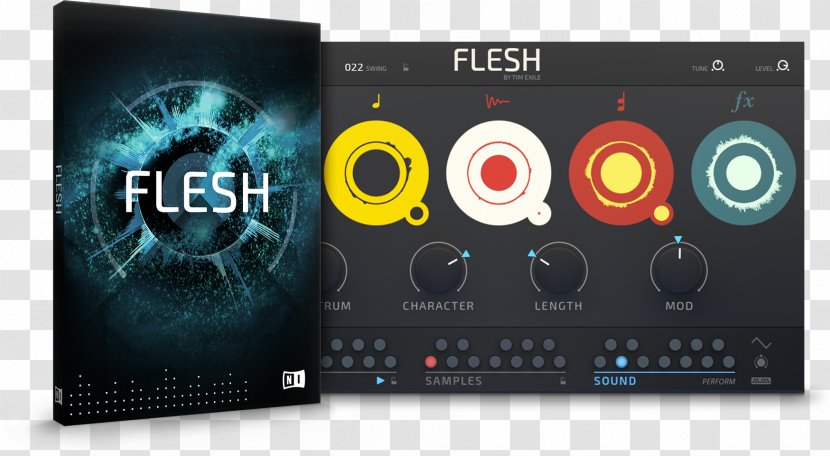 Native Instruments Musical Virtual Studio Technology Sound Synthesizers Maschine - Flower Transparent PNG