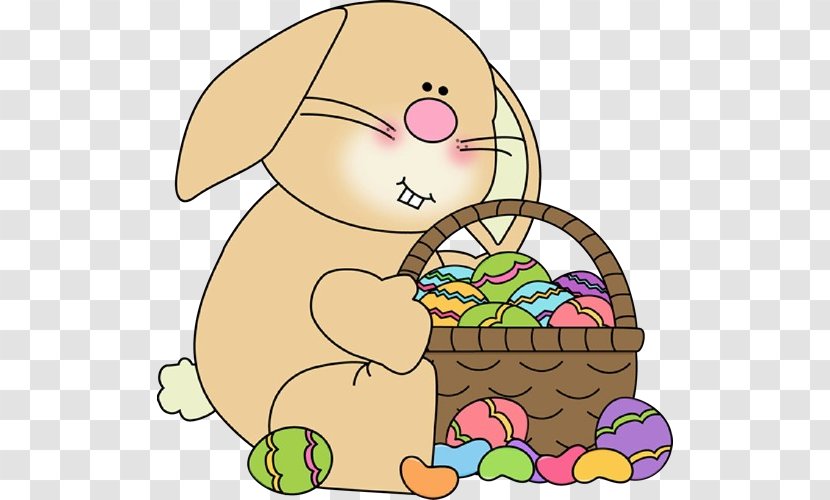 Easter Bunny Basket Rabbit - Jesus Transparent PNG