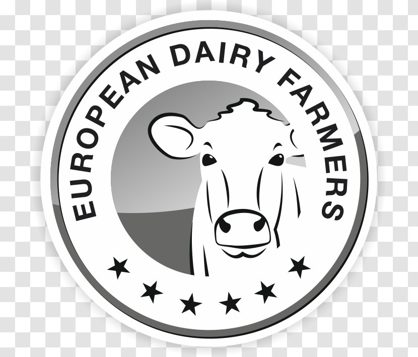 Fat Eddie's Business Brand Holstein Friesian Cattle Farm - Logo Edf Transparent PNG