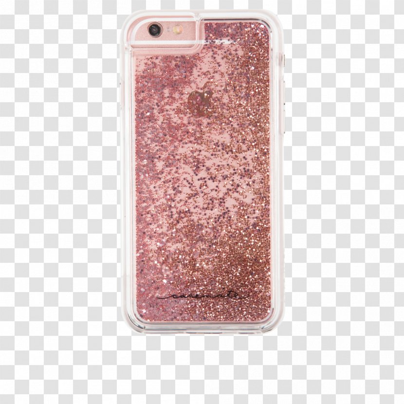 Apple IPhone 7 Plus 8 6 X - Glitter - Rose Gold Facebook Transparent PNG