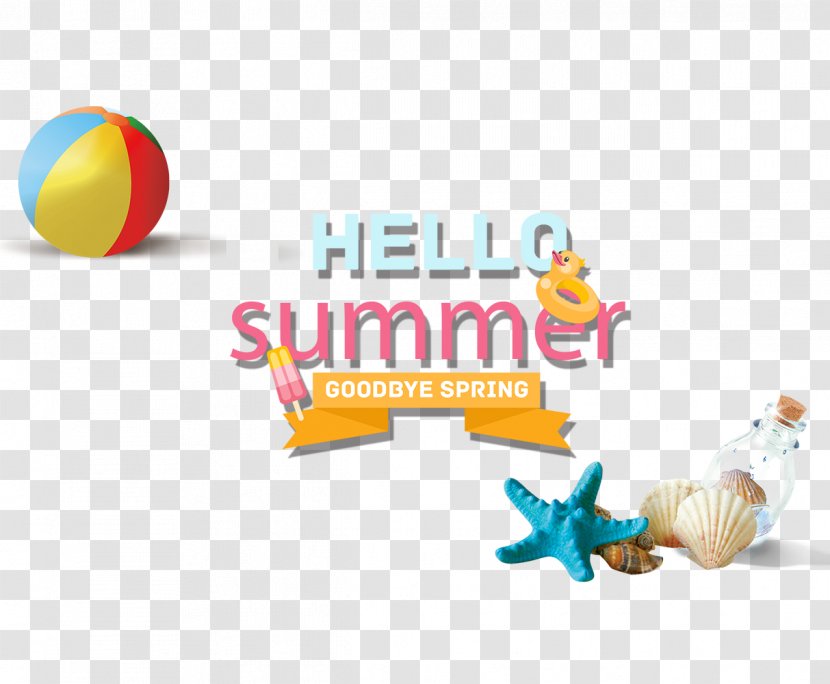 Beach Vacation - Hello Summer Transparent PNG