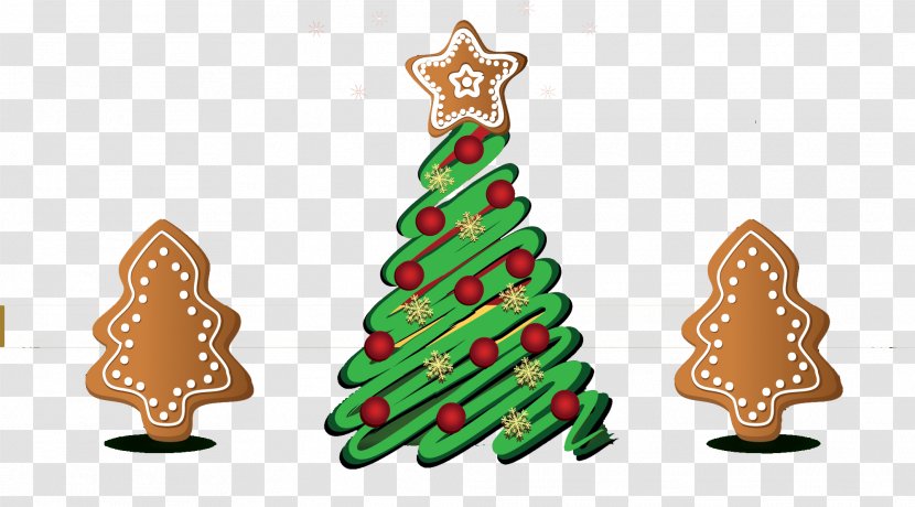 Christmas Tree - Cookie - Vector Transparent PNG