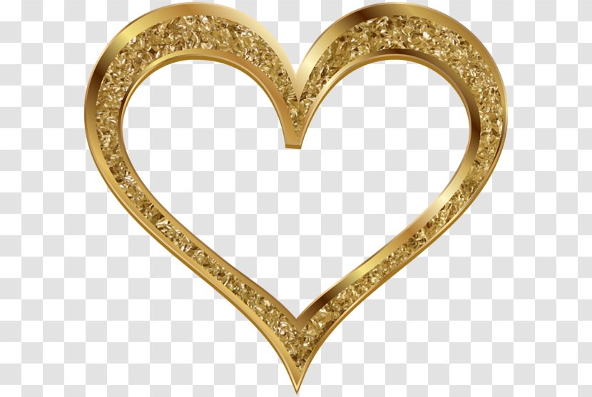 Gold Heart Clip Art - Stock Photography Transparent PNG