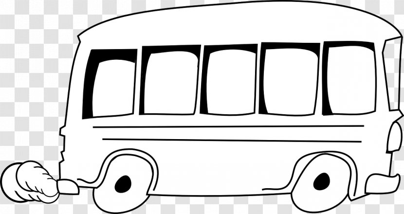 Bus Clip Art Image - Mode Of Transport Transparent PNG