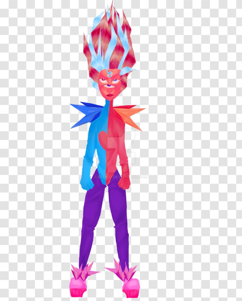 Figurine Pink M Fiction Character - Magenta - Becks Transparent PNG