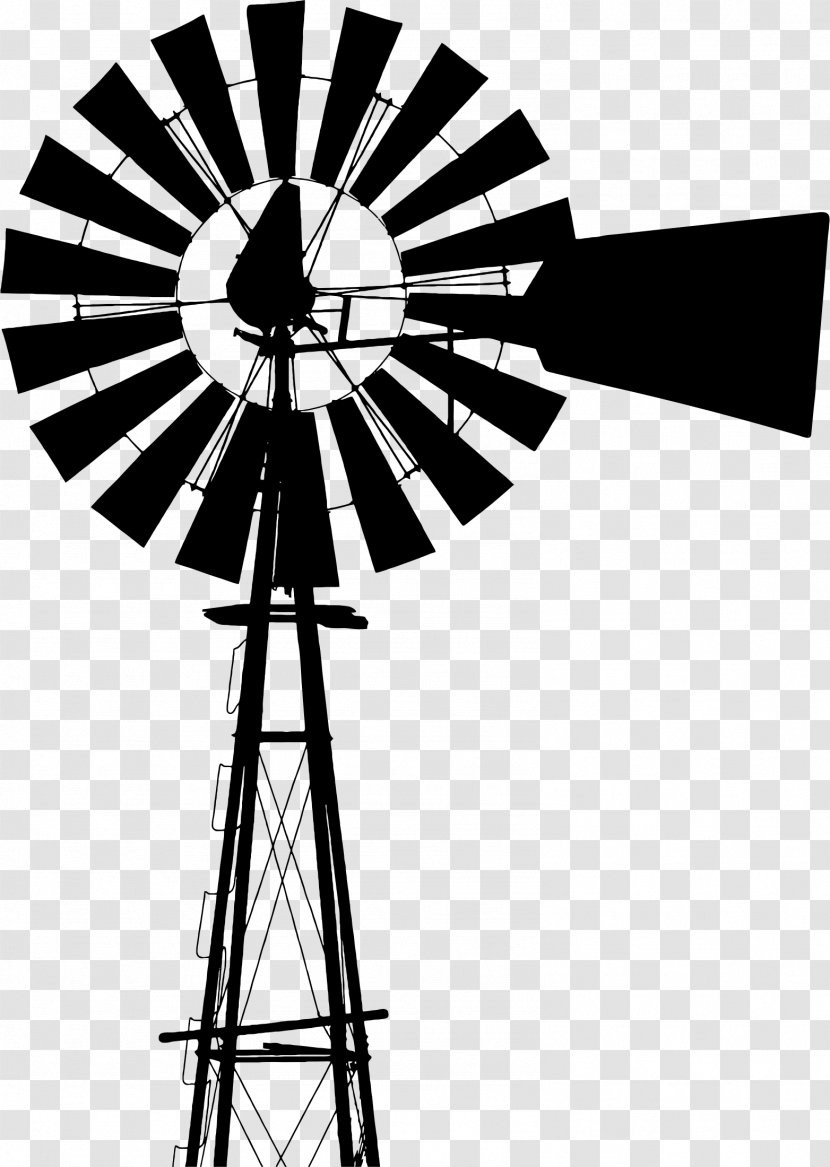 Windmill Agriculture Farm Wind Turbine Agricultural Science - Rangeland Transparent PNG