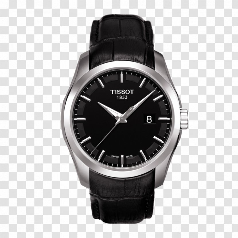 Tissot Automatic Watch Quartz Clock Strap - Brand Transparent PNG