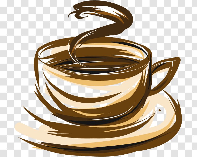 Cafe Background - Java Coffee - Teacup Transparent PNG