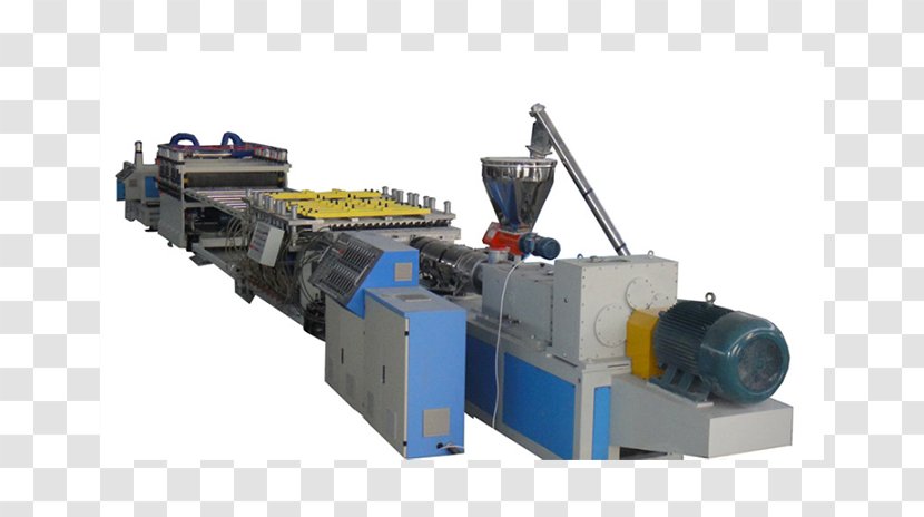 Machine Plastics Extrusion Wood-plastic Composite - Polyvinyl Chloride - Profile Transparent PNG