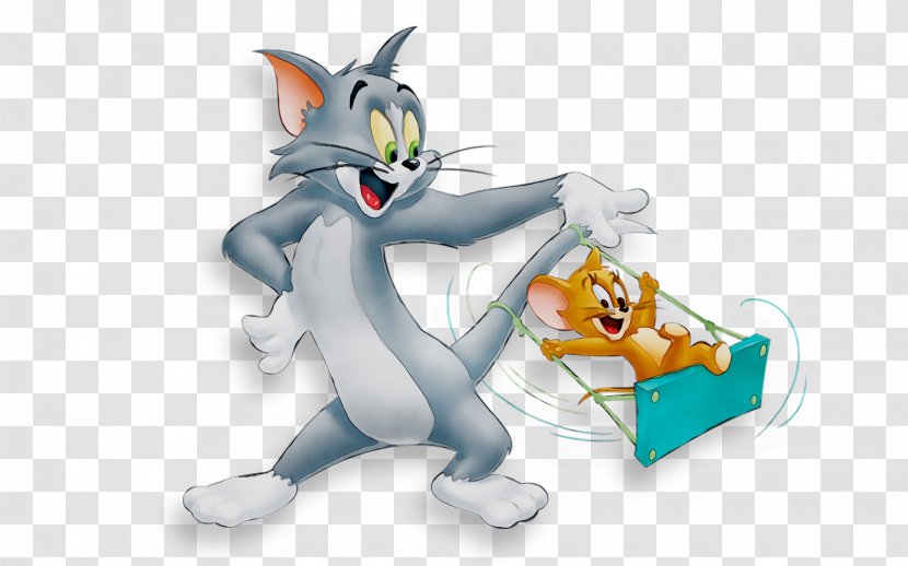 Tom Cat Jerry Mouse Clip Art Illustration - Fictional Character - And Transparent PNG
