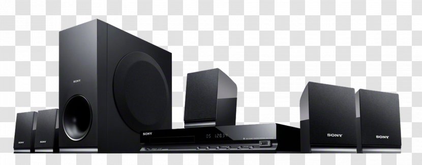 Home Theater Systems Sony Corporation 5.1 Surround Sound Bravia DAV-TZ140 Cinema - Audio Receiver Transparent PNG