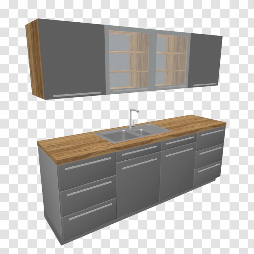 Countertop Kitchenette Furniture - Drawer - Freezer Transparent PNG