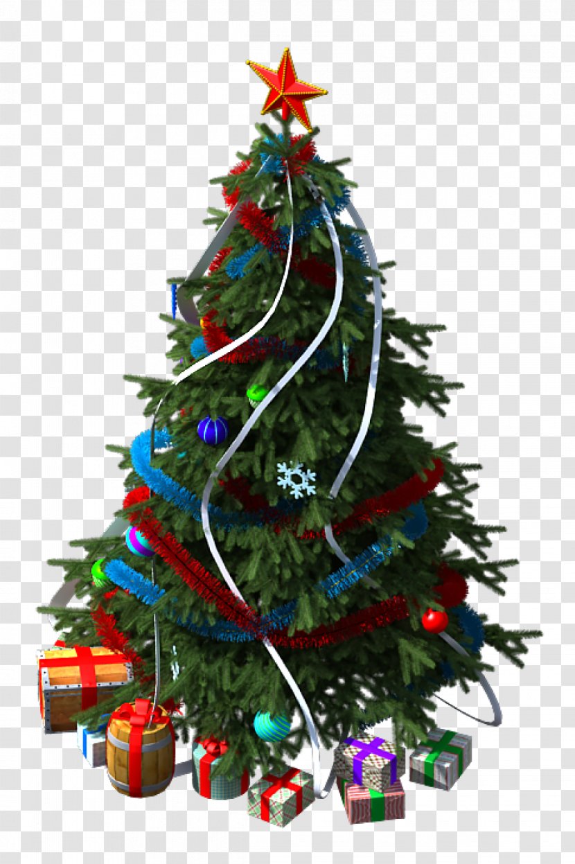 Christmas Tree New Year Fir - Evergreen - Fir-tree Transparent PNG