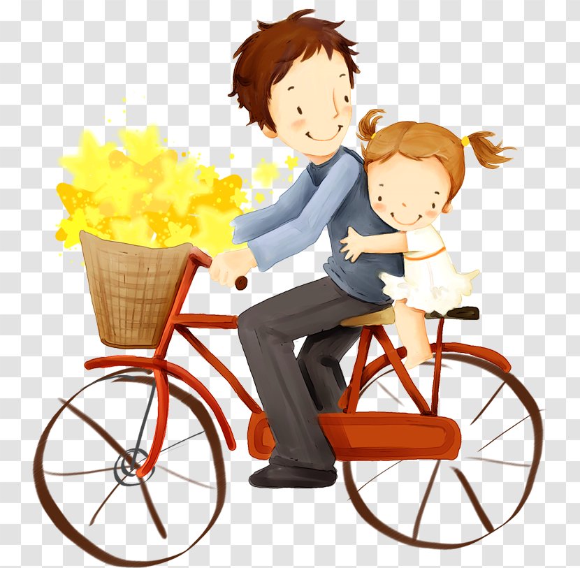 Father Child Baby Transport Happiness - Father's Day,father,father Transparent PNG