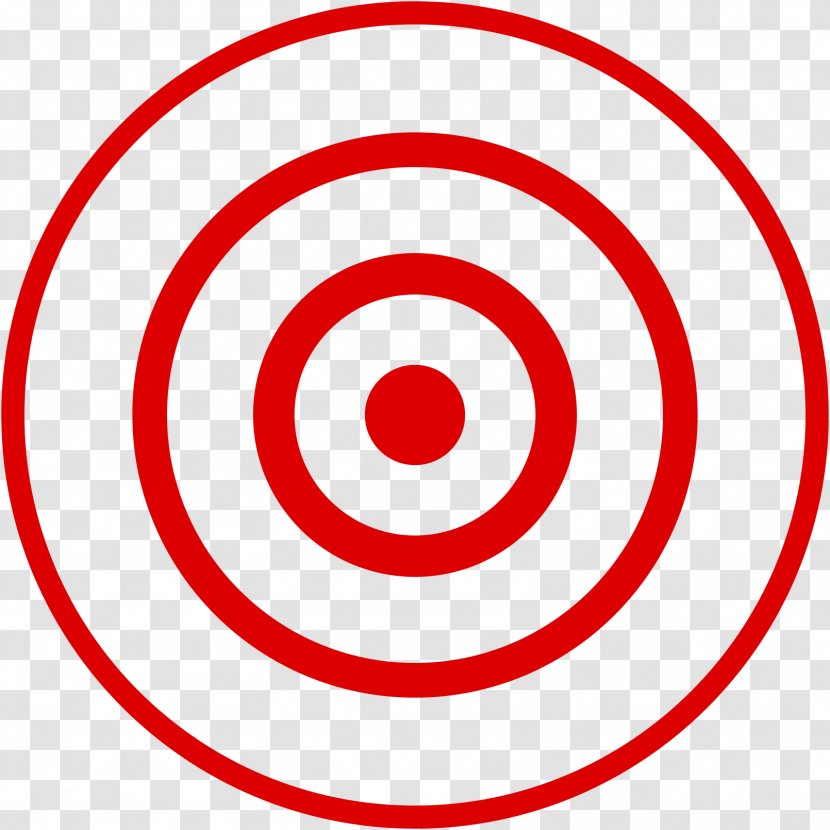 Bullseye Shooting Target Clip Art - Spiral - Eye Transparent PNG