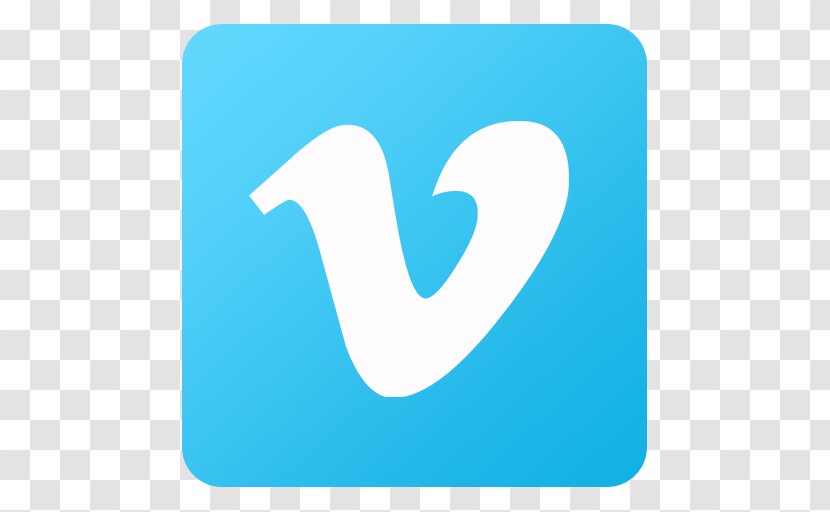 Social Media Marketing Vimeo Like Button - Azure - Buttons Transparent PNG