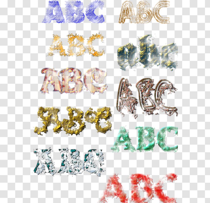 Printing Letter Font - Organism - Your Text Here Transparent PNG