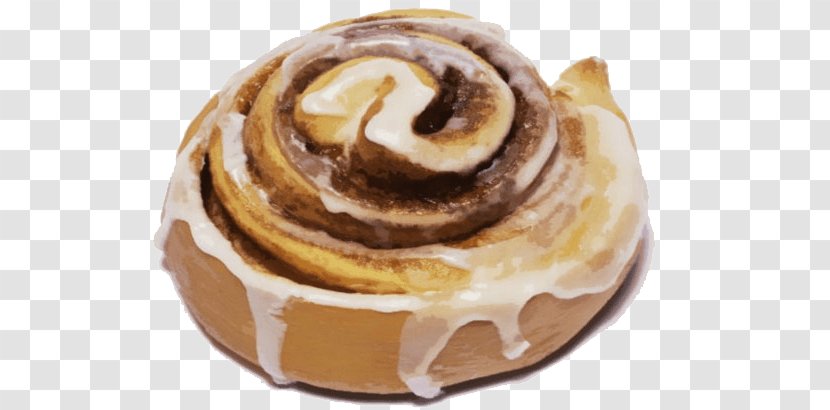 Cinnamon Roll Frosting & Icing Sugar Electronic Cigarette Aerosol And Liquid - Bread Drawing Transparent PNG