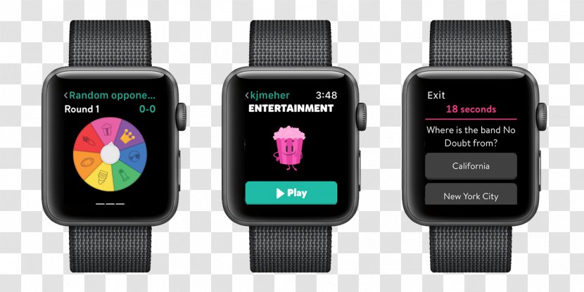 Apple Watch Series 3 2 1 IPhone - Electronic Device - Trivia Crack Transparent PNG