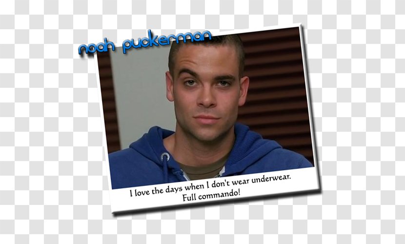 Mark Salling Puck Glee Club Quinn Fabray - Noah Bible Transparent PNG