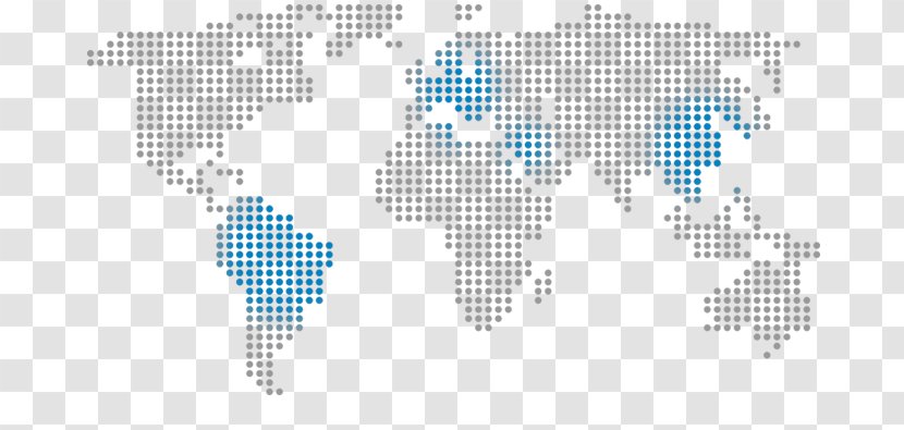 World Map United States Keller Williams Realty - Border - Dotted Transparent PNG