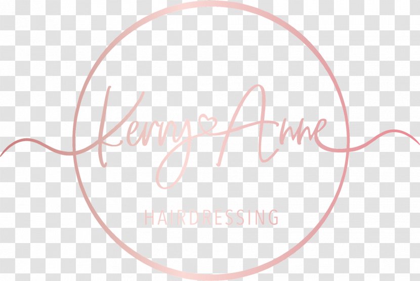 Logo Brand Line Love Font - Pink - Anne Transparent PNG