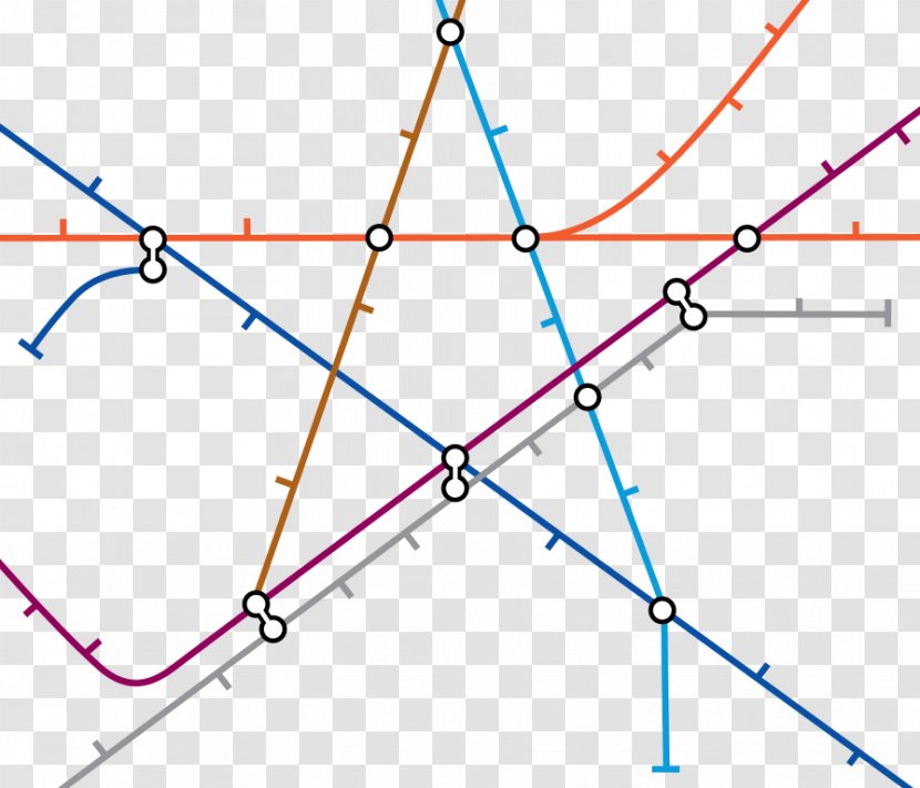 Line Point Angle Diagram - Triangle Transparent PNG