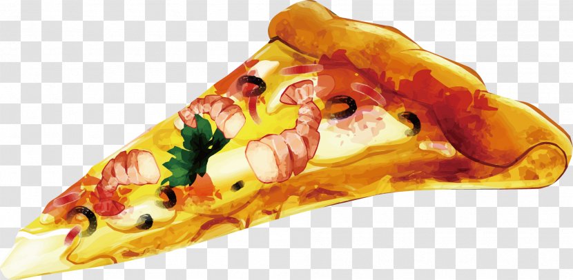 Pizza Euclidean Vector Food - Seafood - Prawn Transparent PNG