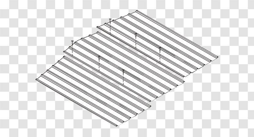 Steel Line Material Angle Roof - Garden Shed Transparent PNG