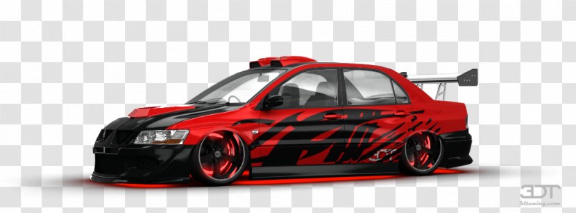 Mid-size Car Sports Compact City - Red Transparent PNG