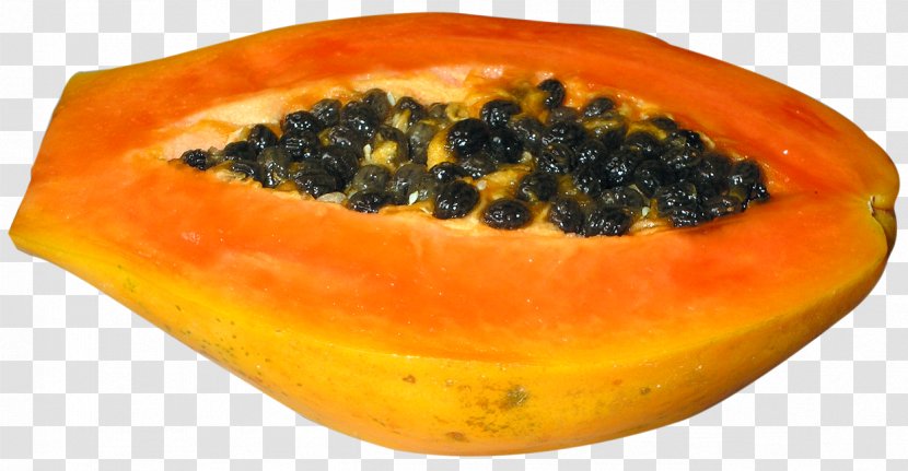 Juice Papaya Fruit Pineapple - Half Cut Transparent PNG