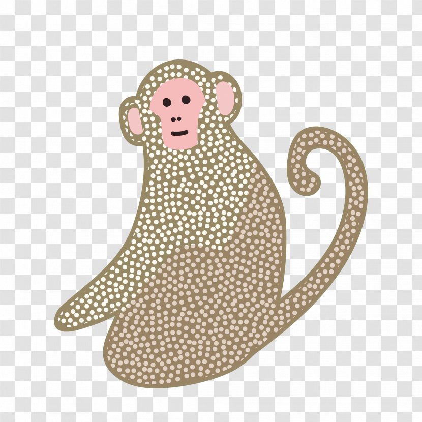 Monkey Illustration Animal Illustrator Photography - Ape Pattern Transparent PNG