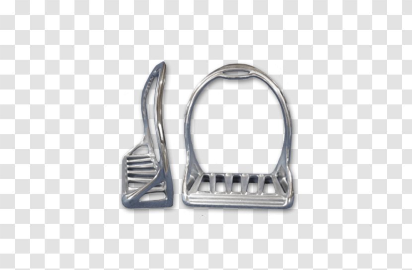 Stubben North America Silver Girth Stirrup Irons - Alloy Transparent PNG