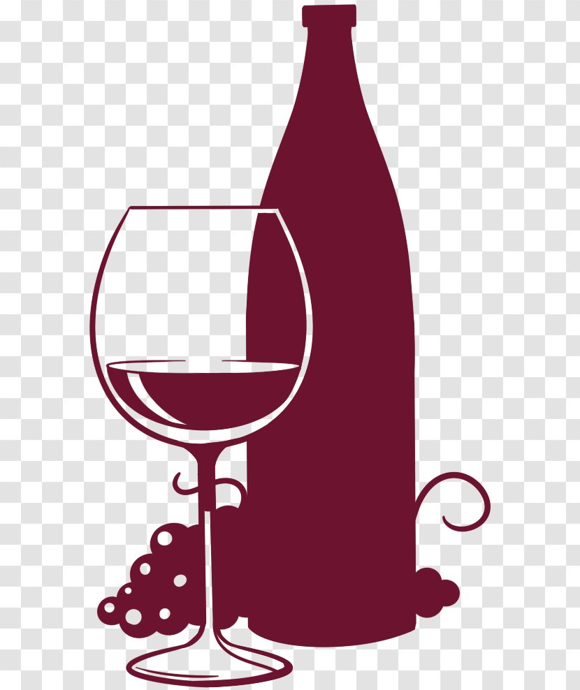 Wine Glass Red Bottle Clip Art Transparent PNG