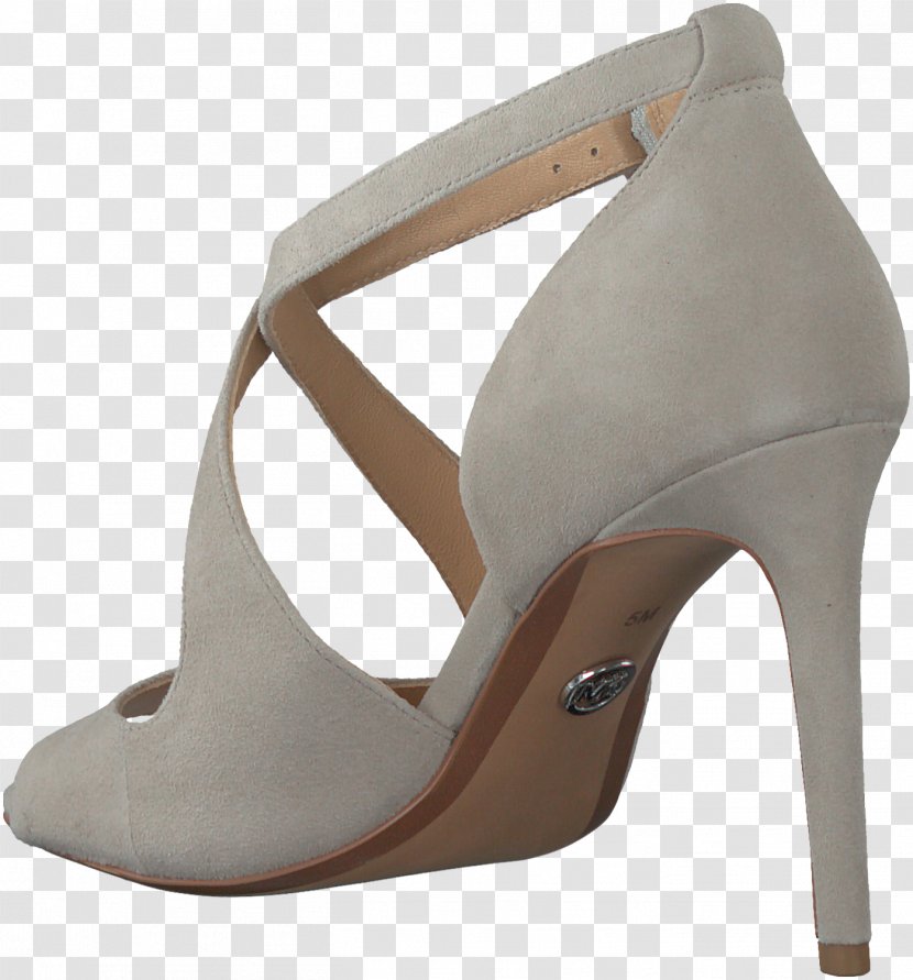 Footwear High-heeled Shoe Sandal Suede Transparent PNG