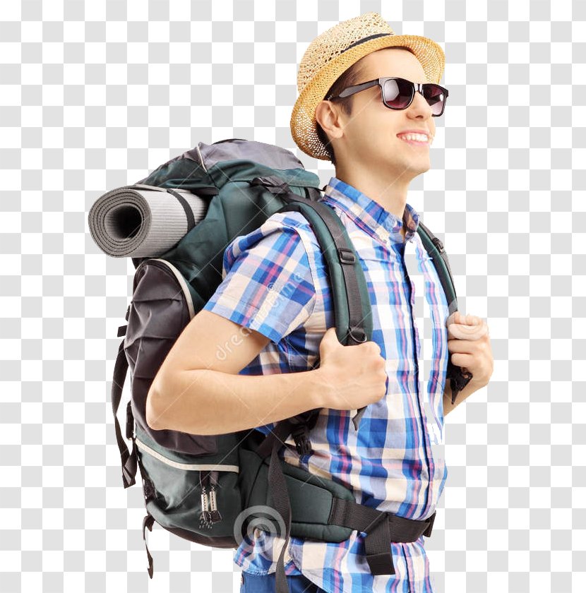 Tourist Tourism Stock Photography Backpack - Sunglasses - Korean Student Transparent PNG