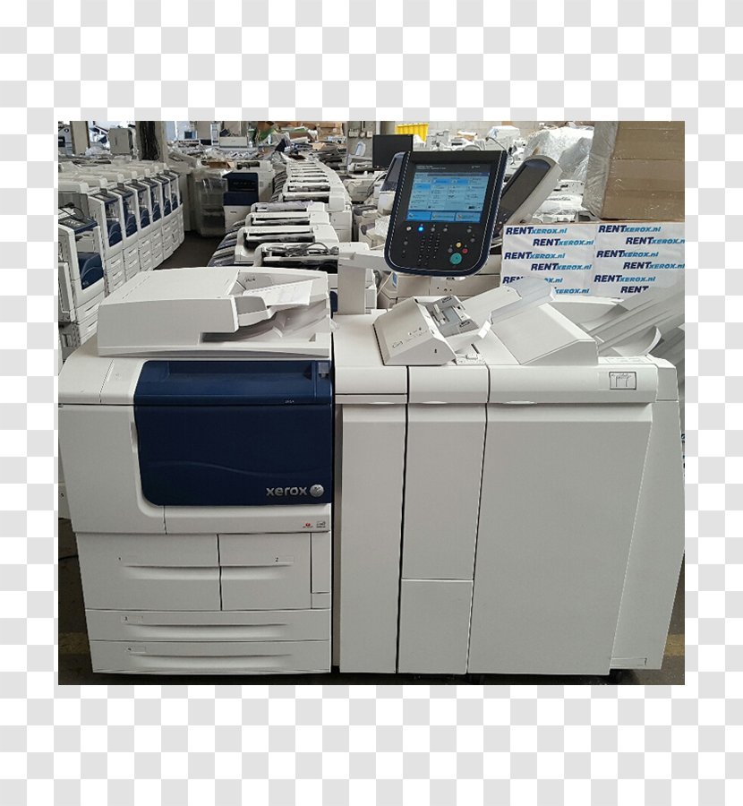 Laser Printing Photocopier Multi-function Printer Xerox - Industrial Design Transparent PNG