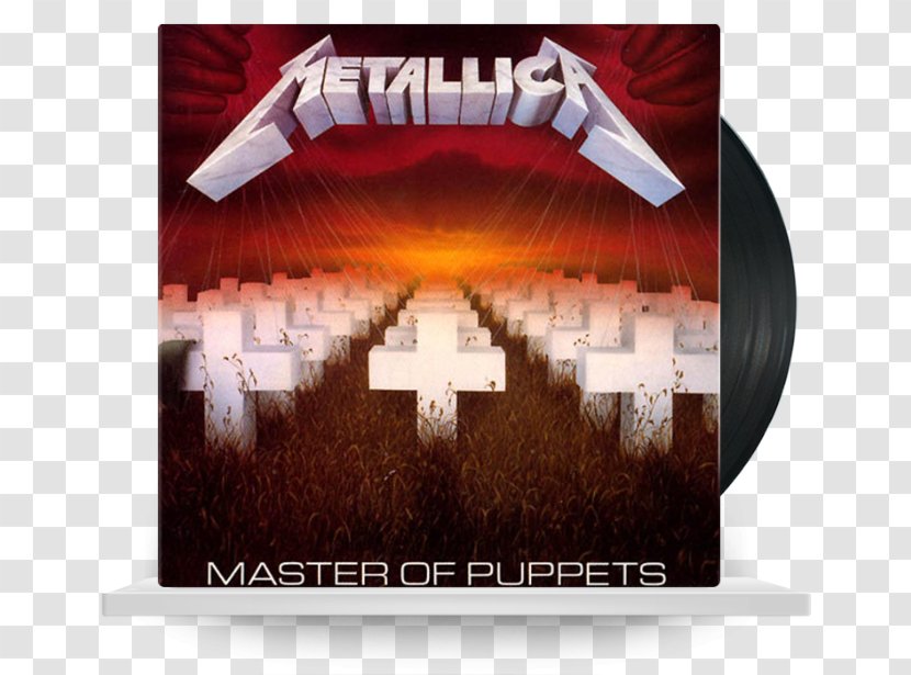 Master Of Puppets Metallica Phonograph Record Album LP - Silhouette Transparent PNG