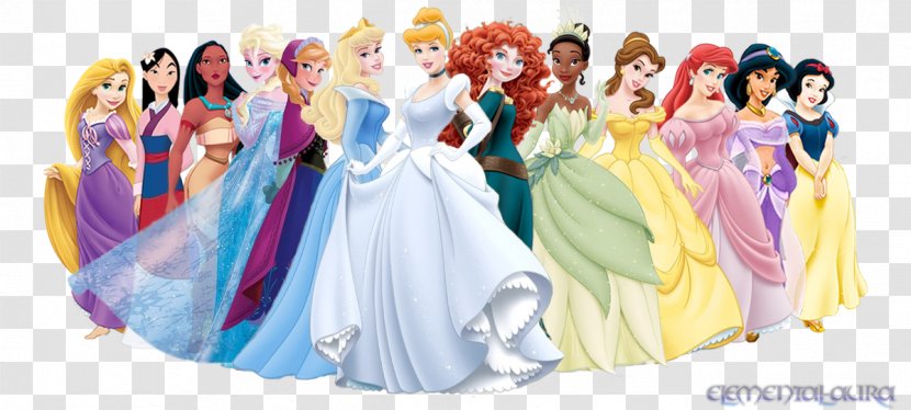 Elsa Disney Princess Anna Walt World Ariel - Silhouette Transparent PNG