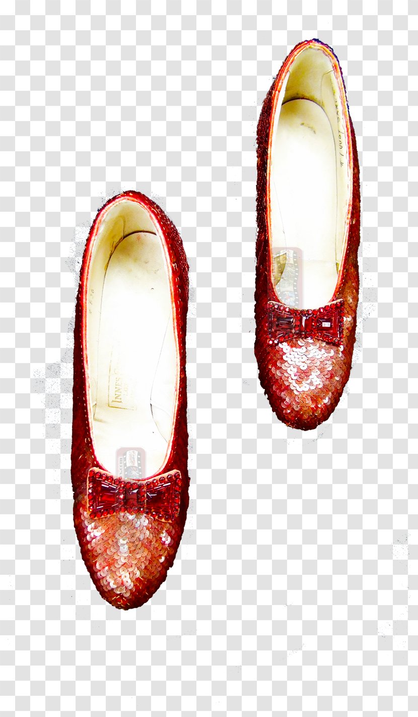 Dorothy Gale Ruby Slippers Shoe - Leonardo Dicaprio Transparent PNG