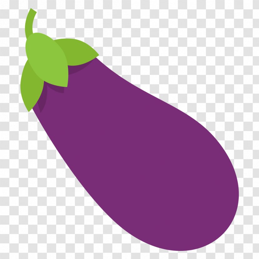 Emoji Blocks Eggplant Vegetable Food Transparent PNG