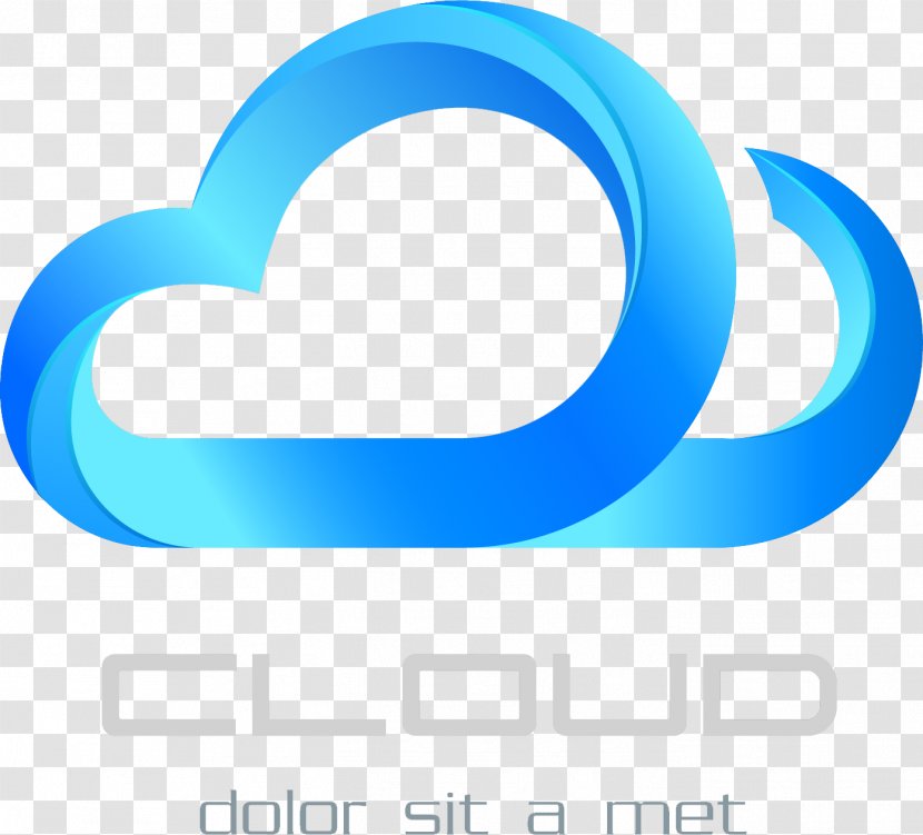 Three - Gratis - Dimensional Business Cloud Logo Elements Transparent PNG