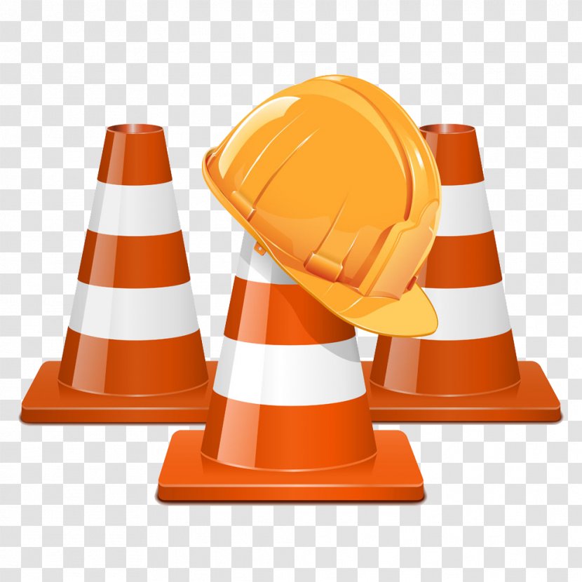 Euclidean Vector Photography Royalty-free Illustration - Royaltyfree - Helmet And Roadblocks Picture Transparent PNG
