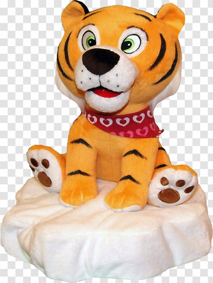 Tiger Stuffed Animals & Cuddly Toys Doll - Cartoon - Toy Transparent PNG