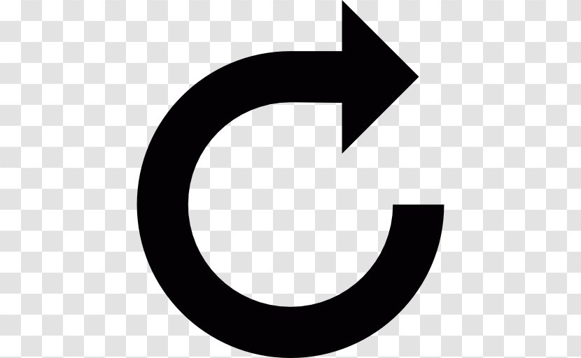 Reset Button Arrow - Crescent Transparent PNG