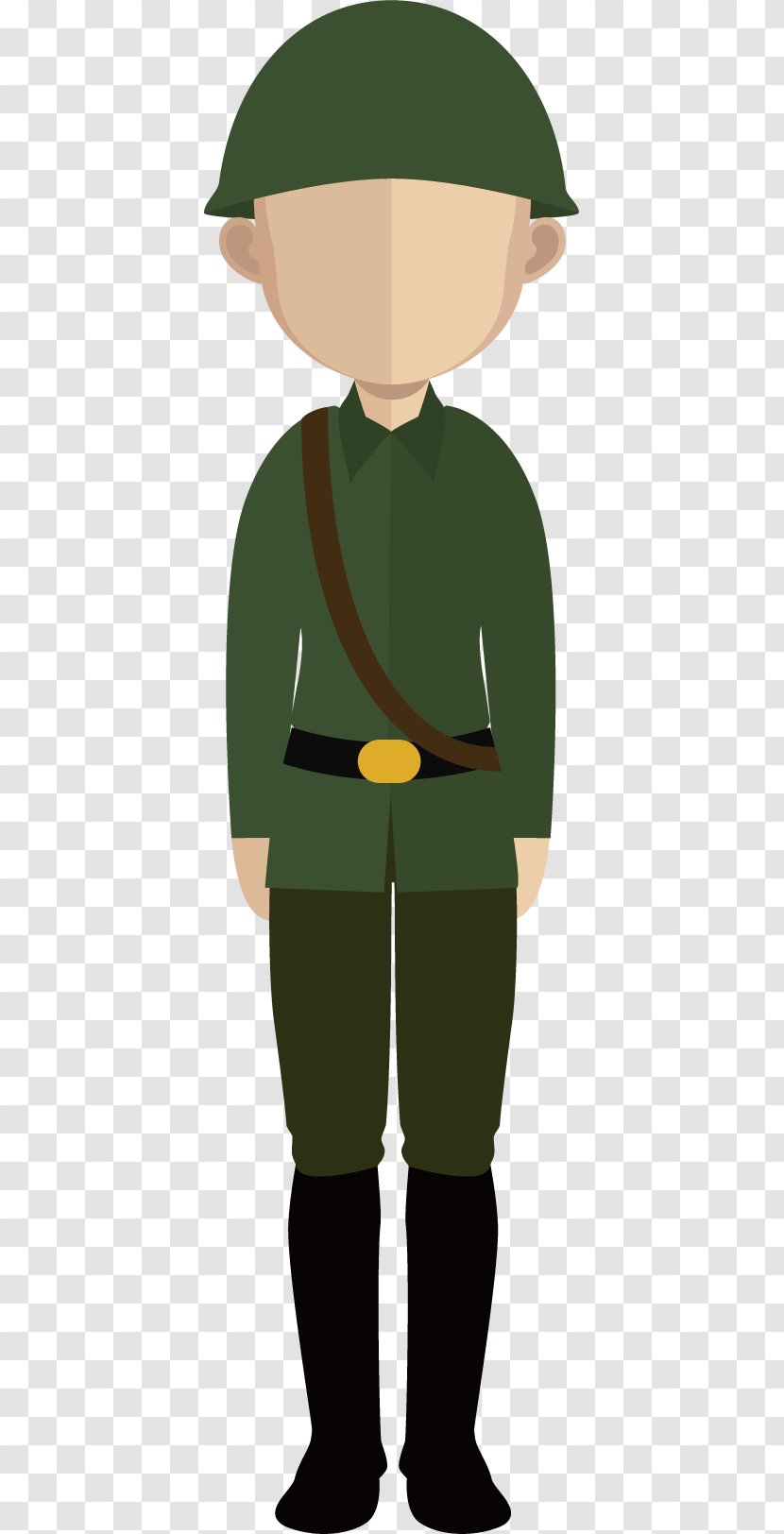 Drawing Army Animation Illustration - Soldier - The Field Transparent PNG