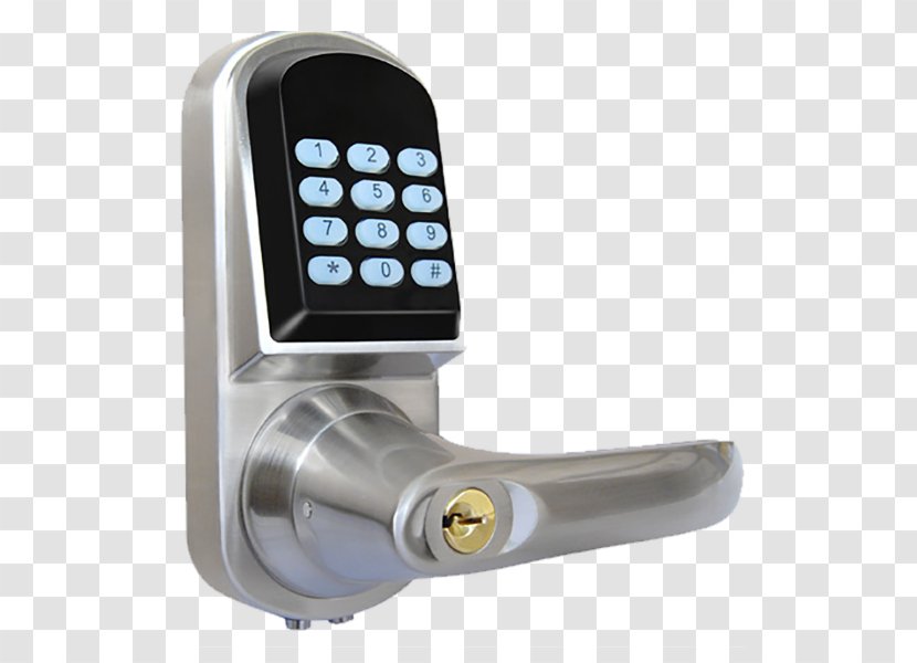 Smart Lock Key Door Latch - Mobile Phones Transparent PNG